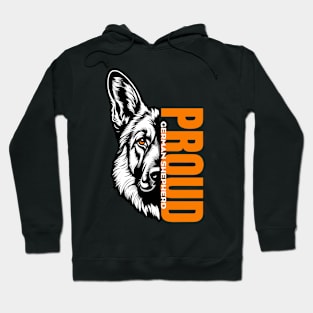 Majestic German Shepherd Design: Unleashing Proud in Every Detail Hoodie